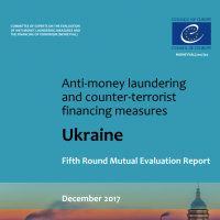 Anti-money laundering and counter-terrorist financing measures. Ukraine. Fifth Round Mutual Evaluation Report