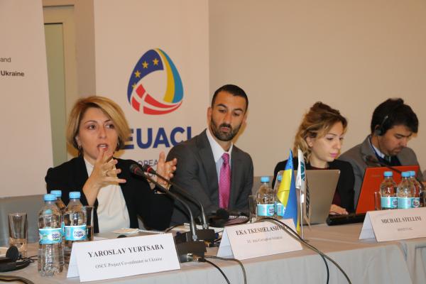 За допомогою EUACI міжнародні експерти провели тренінг для українських правоохоронців, судових та фінансових експертів