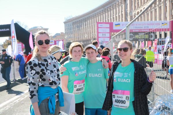 EUACI team ran Wizz Air Kyiv City Marathon