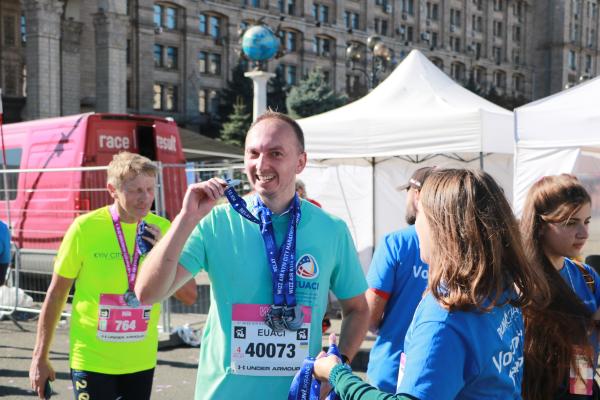 EUACI team ran Wizz Air Kyiv City Marathon
