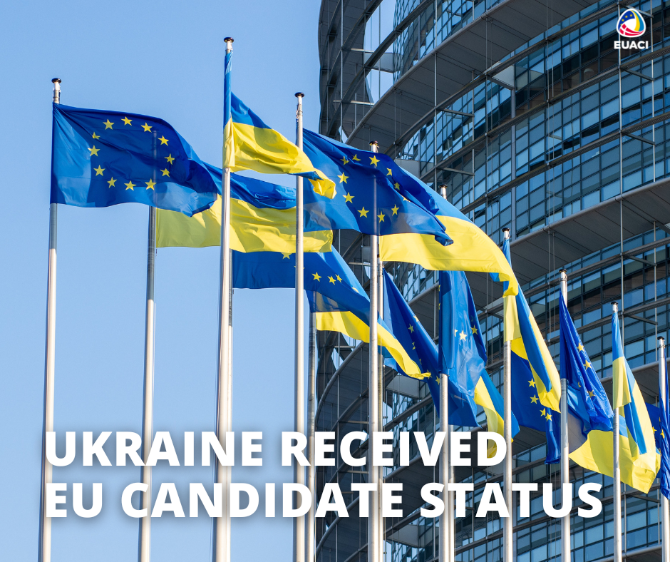 Congrats to Ukraine! And to Europe!