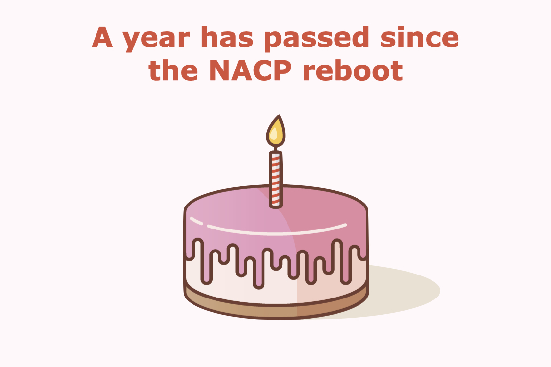 A year has passed since the NACP reboot: Summary