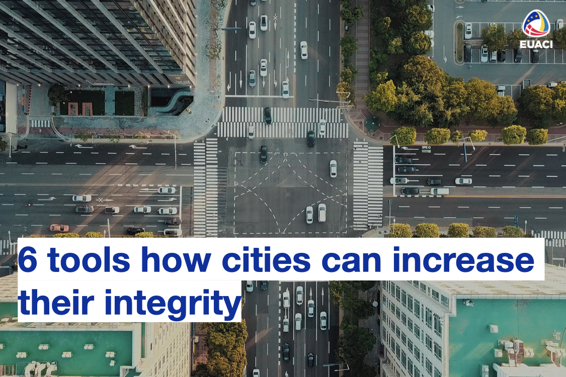 What 6 tools can help cities strengthen their integrity?